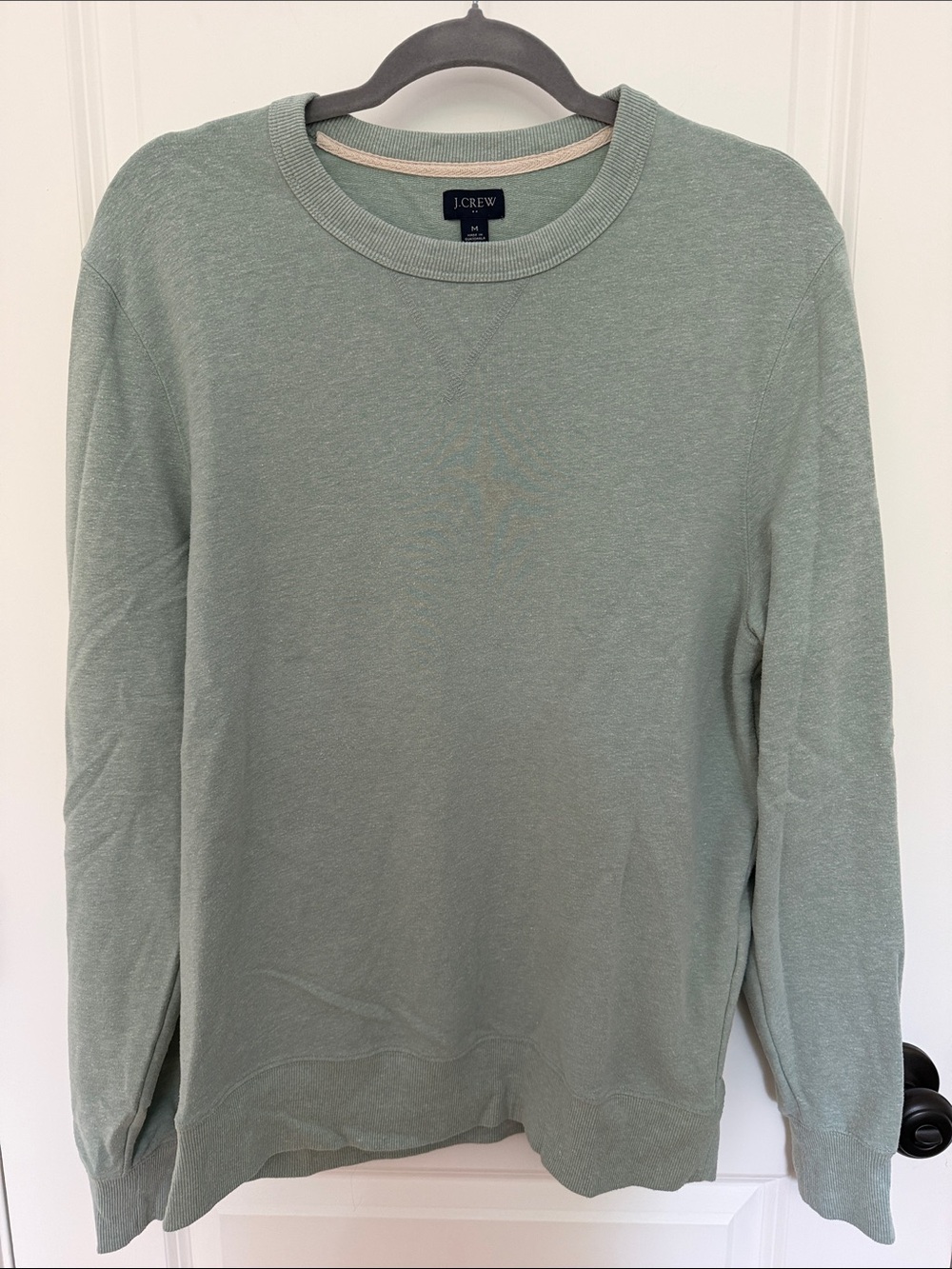 J. Crew Factory Men's Sage Green Crewneck Sweatshirt